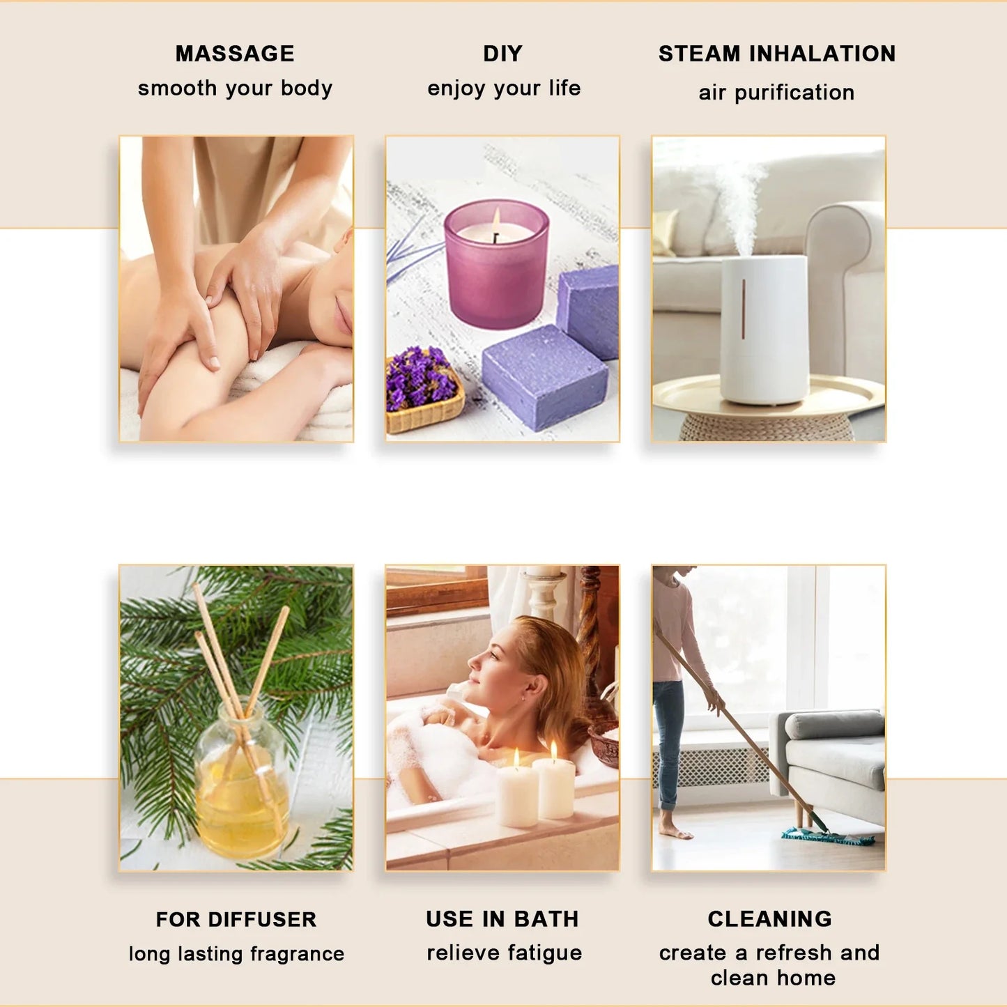 Pack de 3 aceites esenciales Nubo