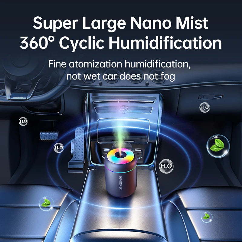 Difusor Nubo con luz LED ambiente encendida